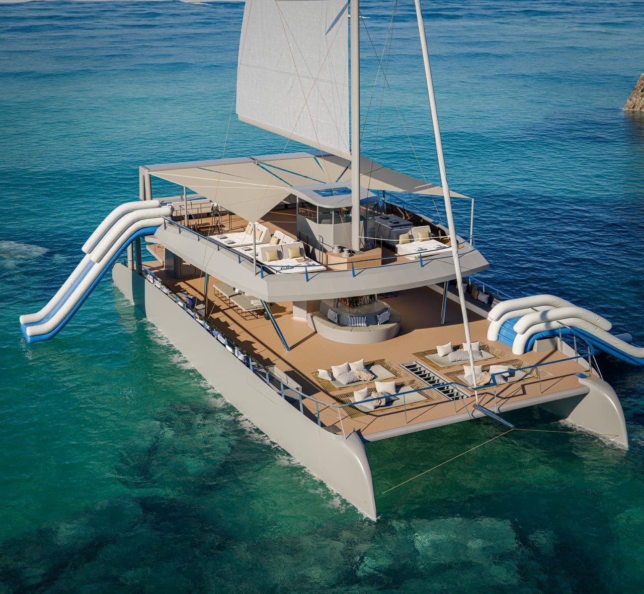 AZUL Luxury Catamaran – Day Charter Catamaran (Purpose-Built 2026)